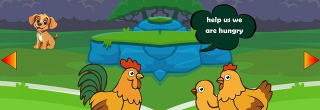 Feed hungry hen family soluce