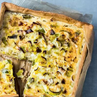 Flamiche aux poireaux