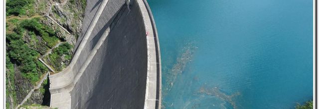 BARRAGE ET LAC DE LA GITTAZ  - SAVOIE