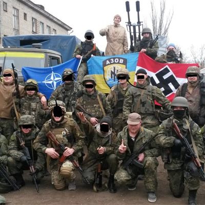Des nazis en Ukraine ? quand on le disait, on était d'infâmes suppôts de Poutine, des ennemis de l'UE, de l'OTAN et de Zelenski et Macron réunis... Mais si c'est "le Monde" et "Libé" qui le disent, après plus de trois ans de réflexion ?