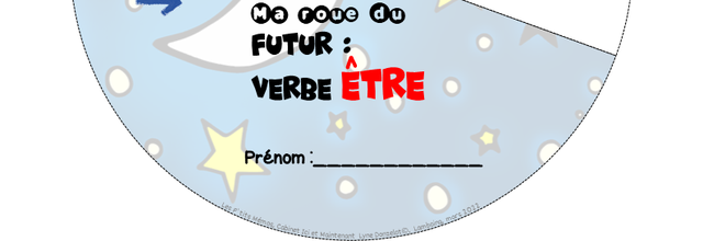Roues FUTUR verbes ÊTRE - AVOIR - JOUER - FINIR - POUVOIR