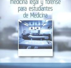 Descargar Ebook for oracle 11g gratis MANUAL DE MEDICINA LEGAL Y FORENSE PARA ESTUDIANTES DE MEDICINA 9788490223154