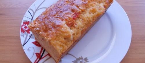 Cake jambon tomate mozzarella