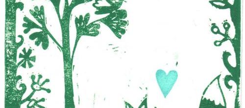 ♥ Une gravure pour le faire-part du petit renard ♥