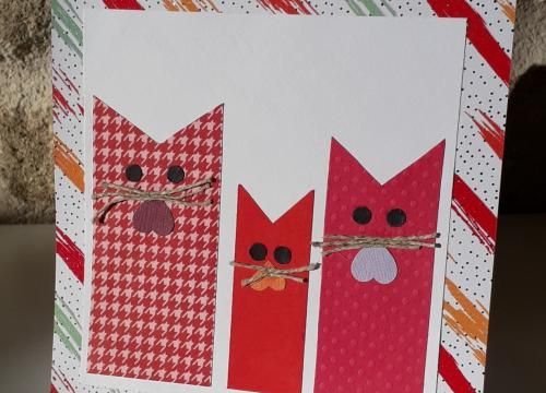 Scrap carte / En famille