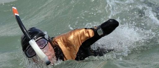 Philippe Croizon au Dakar