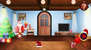 Christmas find the Santa sleigh soluce