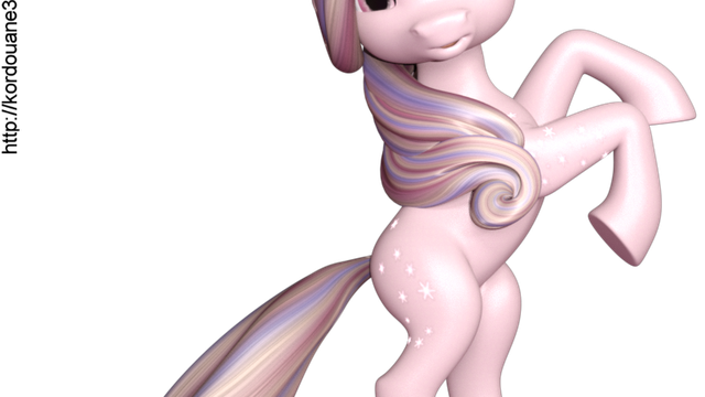 Image de licorne rose (render-tube)