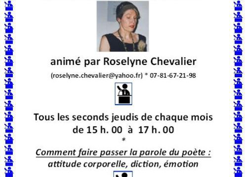 Ateliers de diction