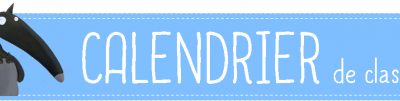 Calendrier 2019/ 2020 - Le Loup