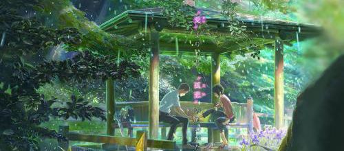 Kotonoha no Niwa - Le jardin des mots.