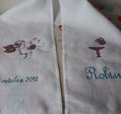 écharpes de bâptème