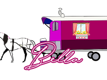 624 B - Roulotte - gif anime, blinkie, signature