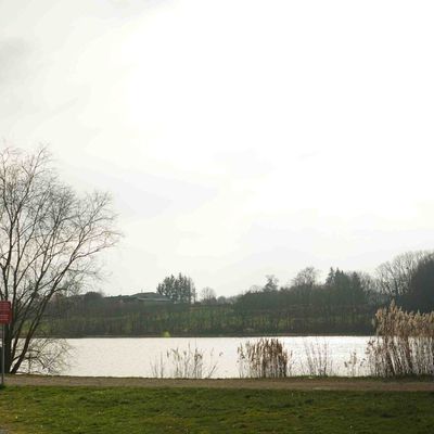 Jeu de lumières sur le lac.