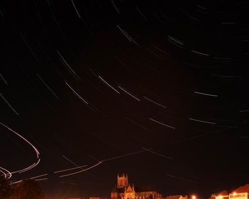 18 Août 2012 : Filé d'étoiles sur Meaux, la Marne et la cathédrale