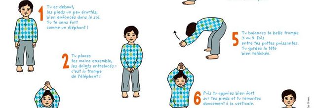 L'éléphant (relaxation, yoga maternelle)