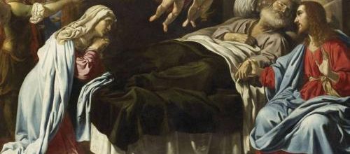 La mort de Saint Joseph...
