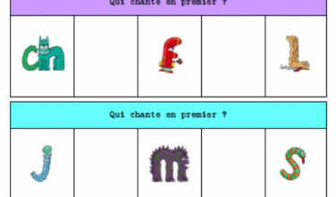 Atelier tri - les alphas