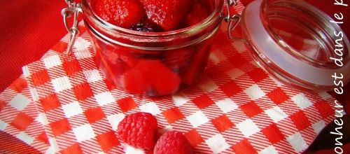 Terrine de fruits rouges en gelée d'hibiscus [ + cadeau inside]
