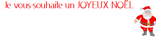 JOYEUX NOËL !