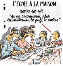 Le retour à l'école après le confinement.