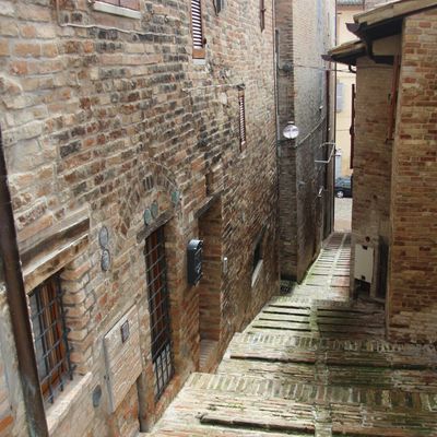 Urbino, les rues, le duomo