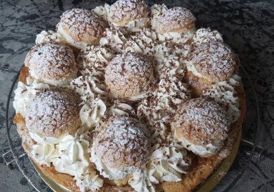 Tarte au petits choux 