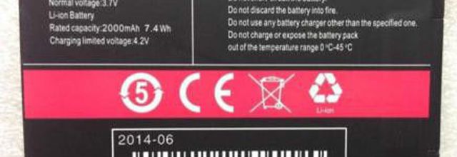 Batteria per CUBOT S308 Phone - S308 (2000mAh/7.4WH) batteria di ricambio