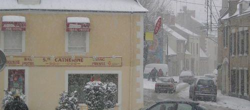 Neige sur Issoudun