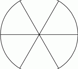 Jeu mathématique - la galette