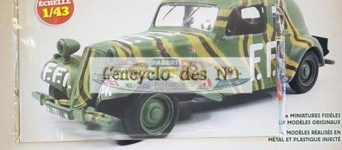 N° 1 Voitures militaires de la seconde guerre mondiale - Lancement 