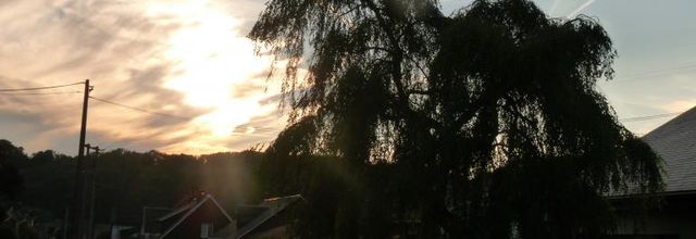 Un beau couché de soleil