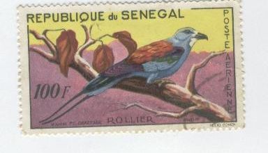 Poste aérienne - Oiseaux - Sénégal (1960) et Niger (1968)