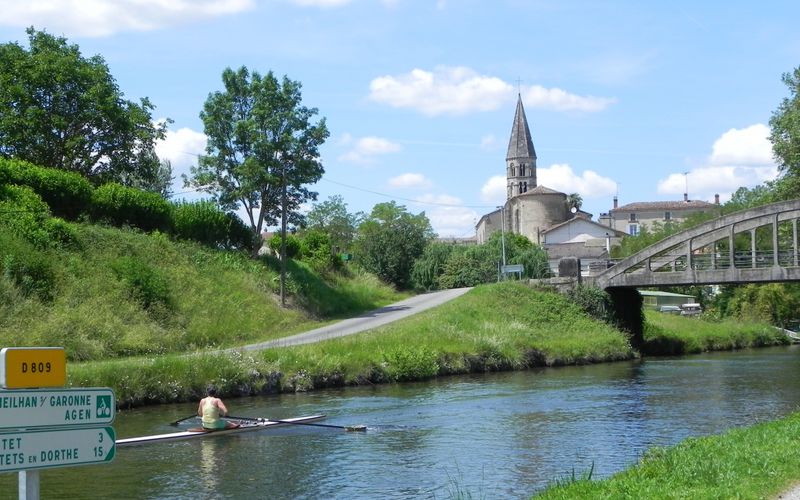 ballade en vèlo le long du canal !