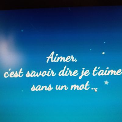 Aimer... sans un mot...