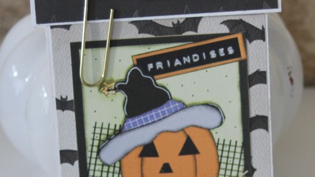 Scrap / Carte d'Halloween