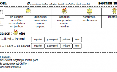 Dictées CE2, pour l'enseignant