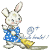 Gif animé, blinkie, animaux, @+, à plus tard 05