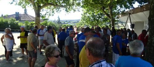 Agréable journée au vétérans de Villeneuve de Berg