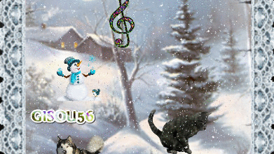 ANIMAUX SOUS LA NEIGE