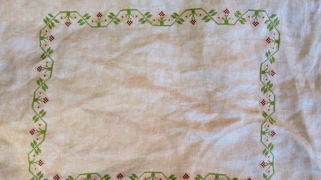 Une nouvelle broderie en route