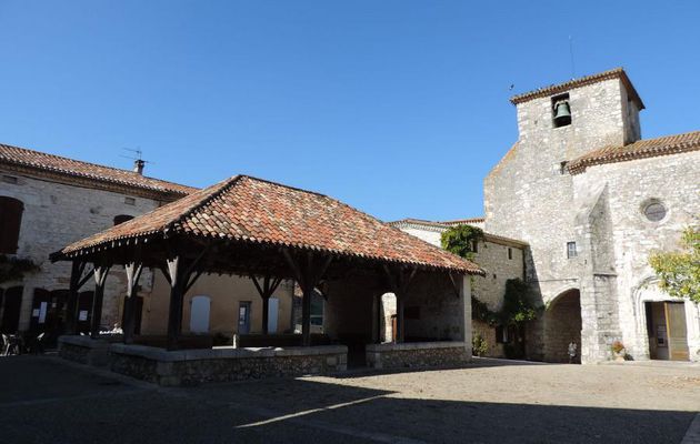 L'église de Pujols (47) et ++