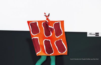 PUB CARRÉ HERMÈS AUX BAS VERT