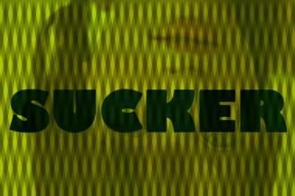 SUCKER de Tony Oursler Carte Postale 
