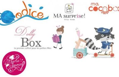 Une sélection de Box pour les enfants