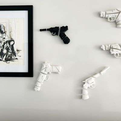 Lise Adèle Groussin / installation, 2025. Titre : démanteler