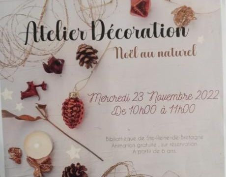 Atelier "Noël au naturel"