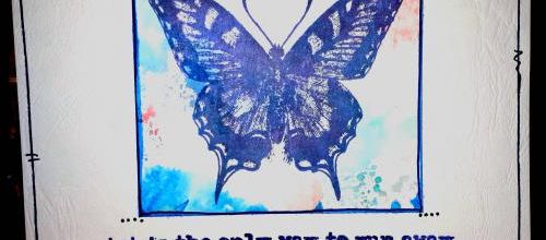 Je continue de papillonner...