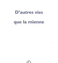 {epub download} D'autres vies que la mienne
