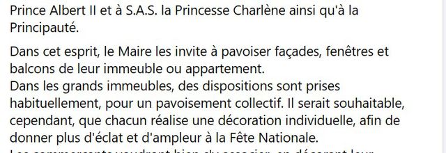 Décoration fète nationale